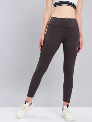 Sleek Design Body Hug Women Solid Slim Fit Tights with ELASTO PLUS