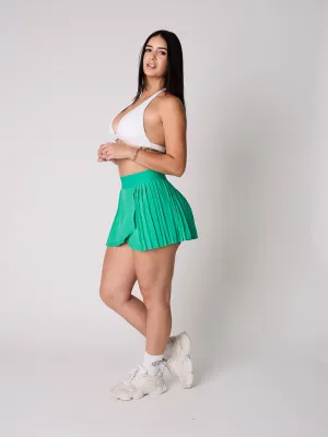 Bold Print Pure Vibes Airflow Tennis Skirt