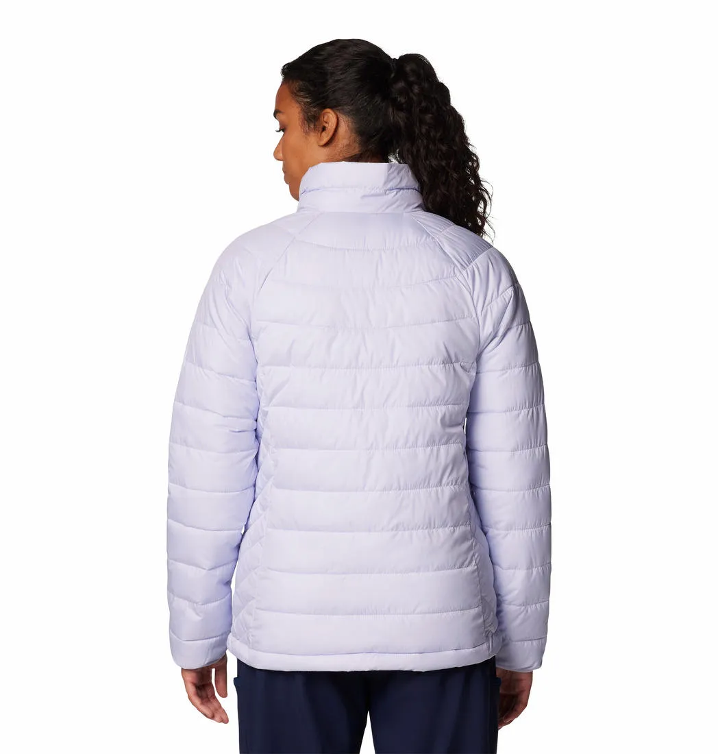 Columbia Women Purple Powder Lite II Full Zip Jacket Secure Zip Pockets