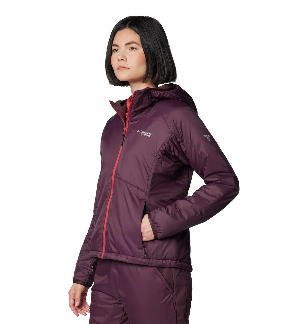 Insulated Fashion Columbia Women Red Silver Leaf II Stretch Insulated Jacket