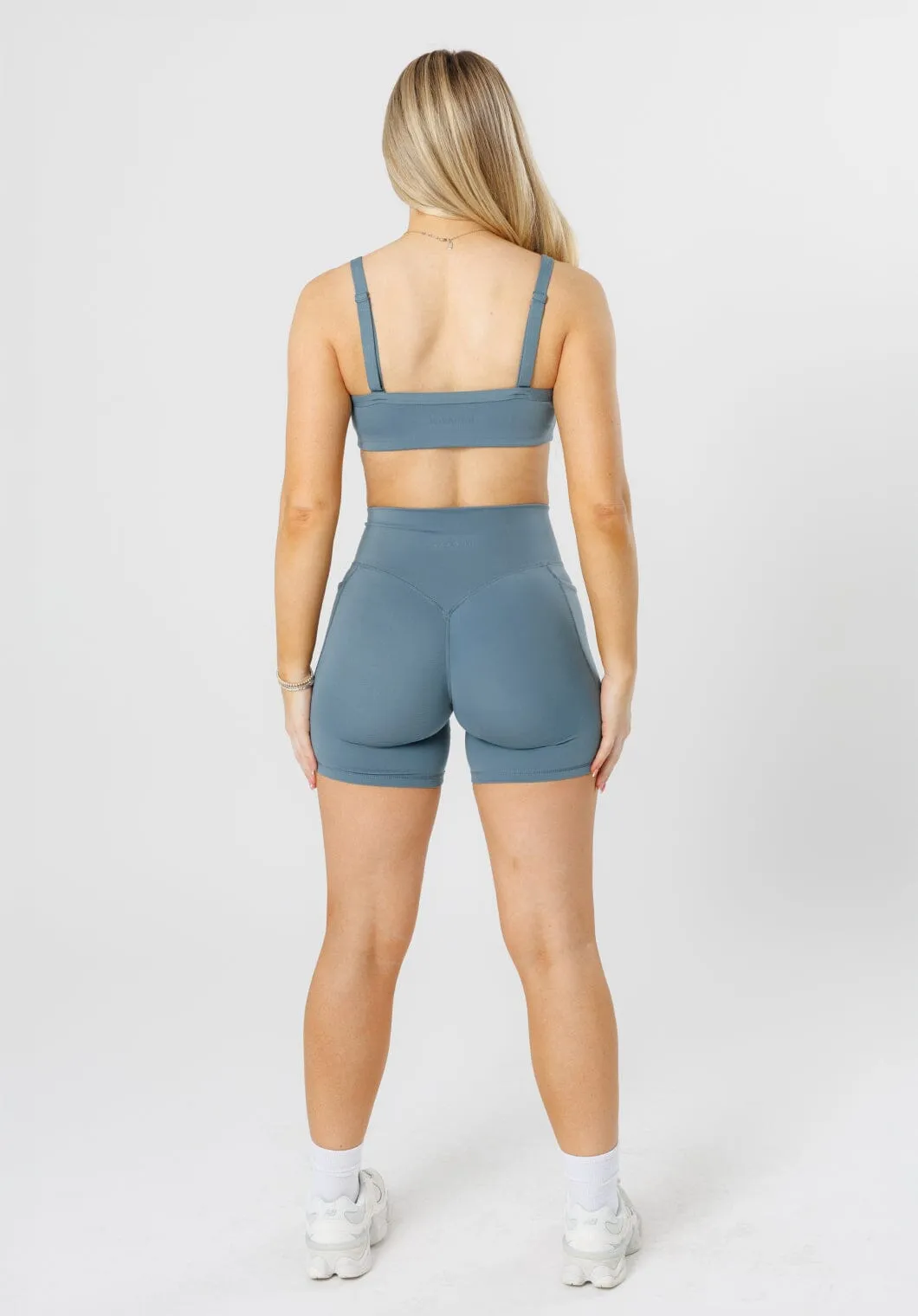 Playful Style Polyester shorts Reluna Empower Sculptseam?  Plus Pocket Short 6?? Slate