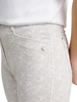 Women Elite Graphic 7/8 trousers (high waist)-4 Ways-Stretch Breathable Sole Anti Static Material