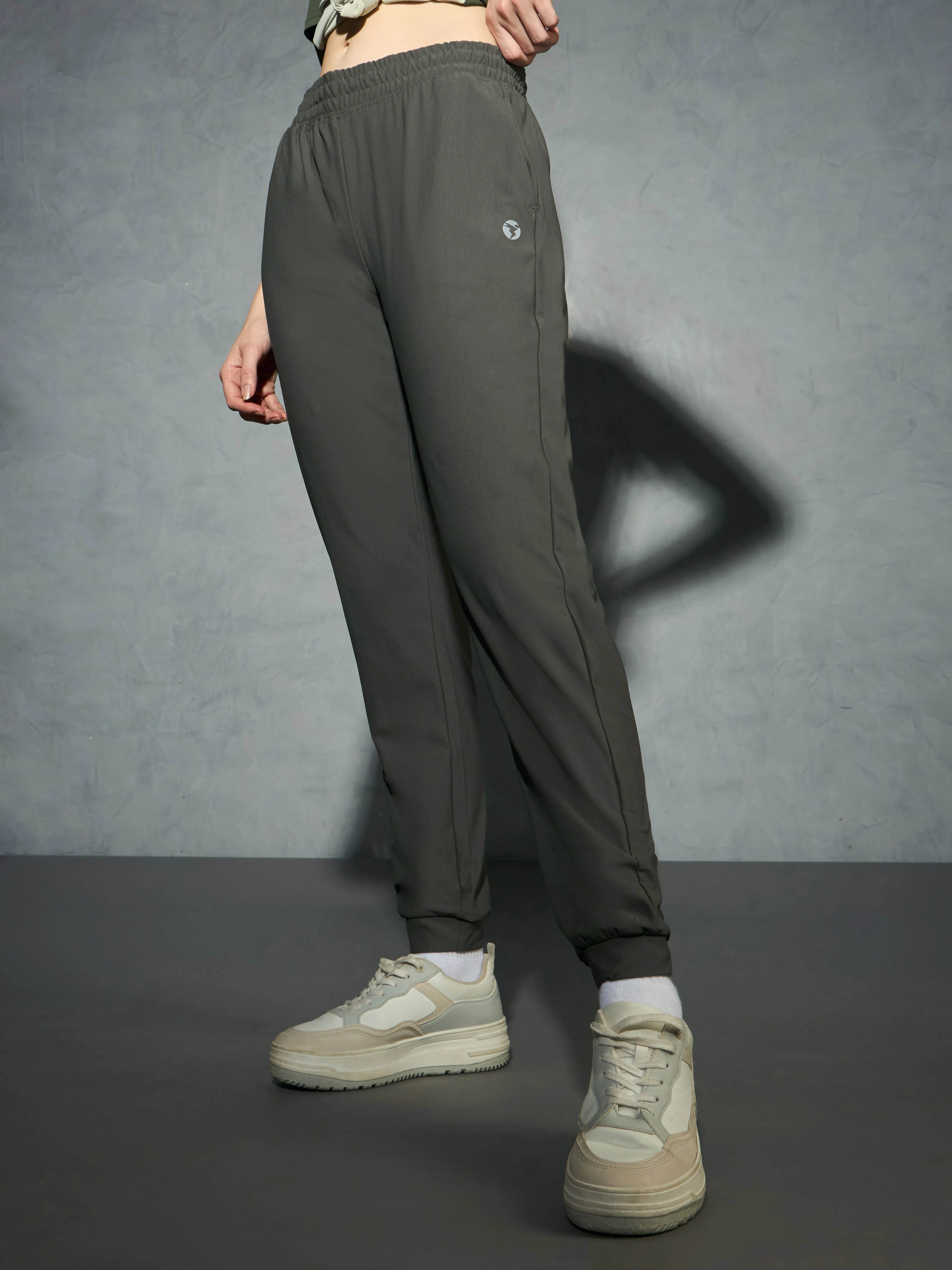 Women Solid Slim Fit Joggers with DURACOOL  Ultimate Fit