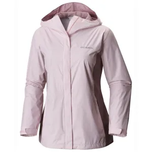 Columbia Women Red Arcadia II Jacket Waterproof Windproof Barrier