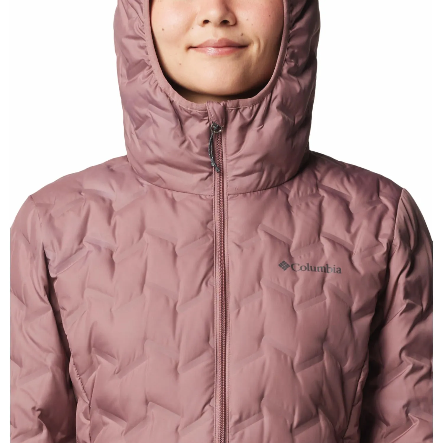 Congratulate Columbia Women Red Delta Ridge II Long Down Jacket