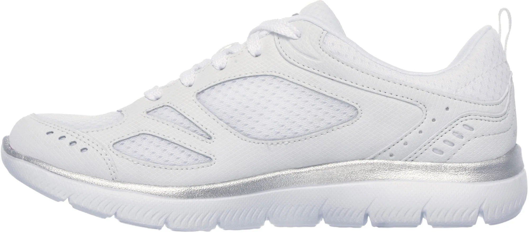Skechers Summits Suited Womens Training Shoes - White Adult Ease