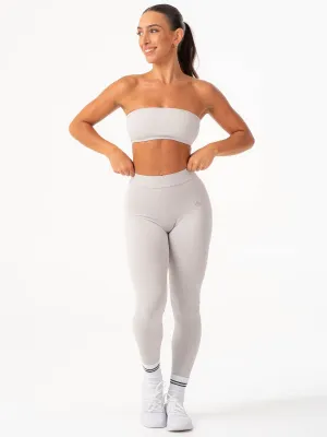 Personalized High neck seams NKD Bandeau - Sugar Dust