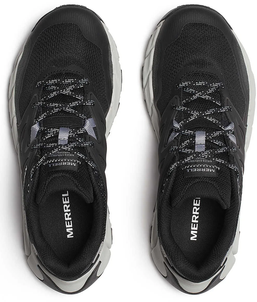 Non Restrictive Fit Stable Step Merrell Maipo Explorer Aerosport Womens Walking Shoes - Black
