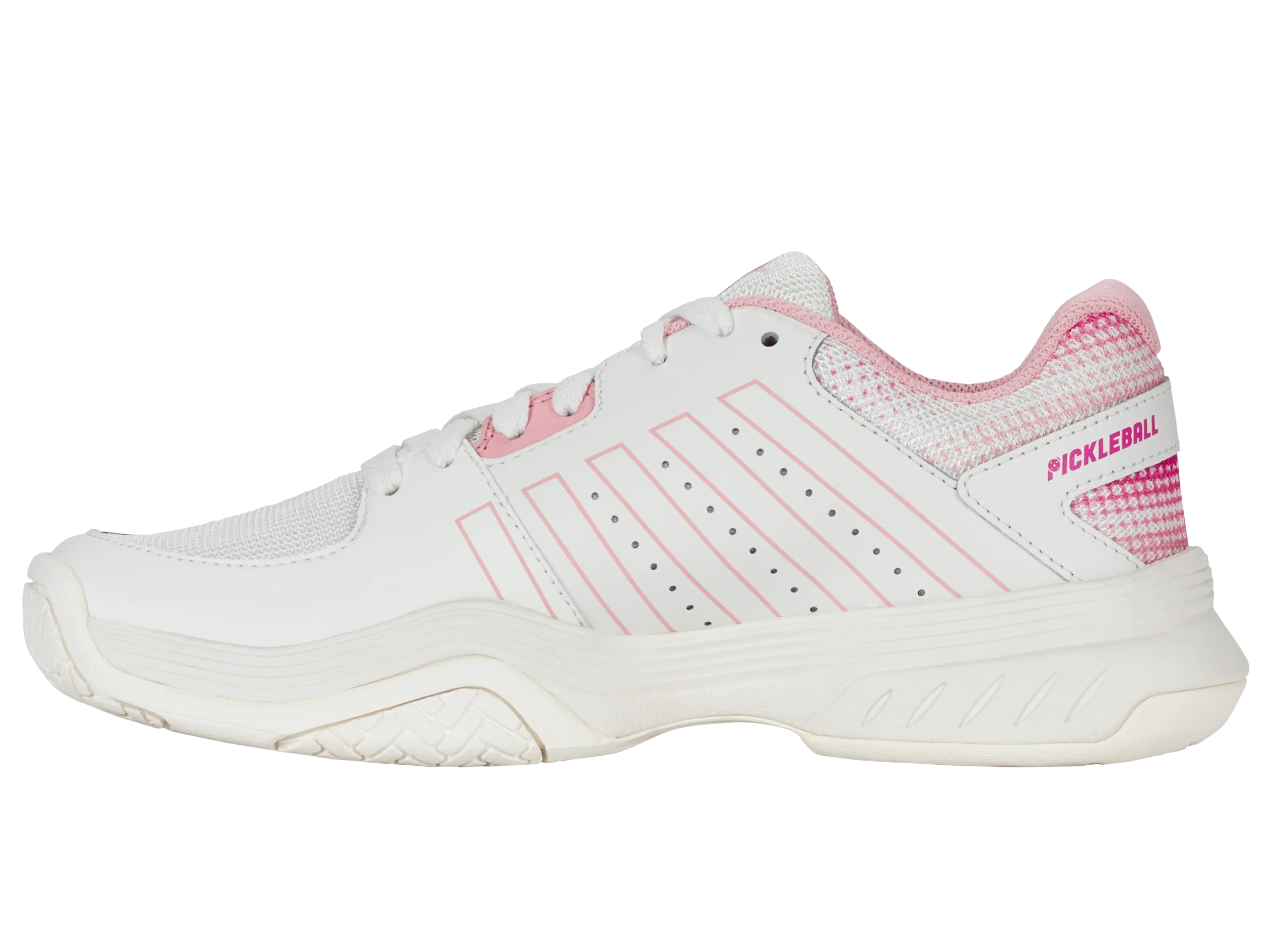 98552-965-M | COURT EXPRESS PICKLEBALL | CLOUD DANCER/BLOSSOM/RASPBERRY SORBET Shock absorption Breathable Lining