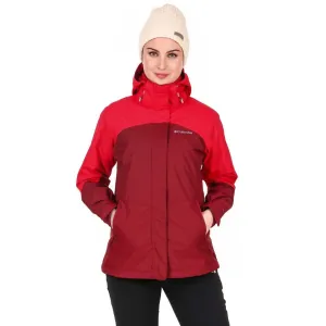 Columbia Women Red Bugaboo II Fleece Interchange Jacket spring outfit Convertible Sleeve Options
