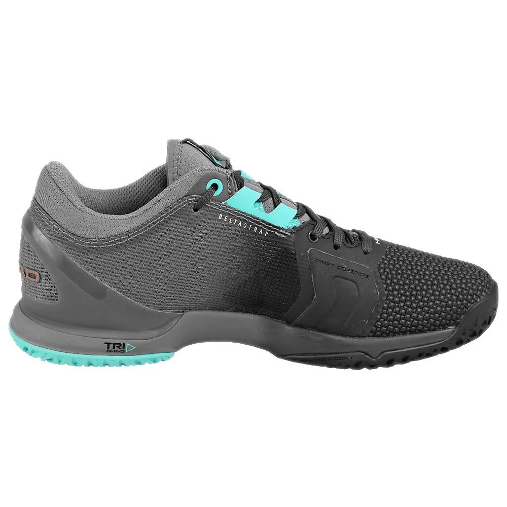 Head Women's Sprint Pro 3.0 SF - Black/Light Blue Recreational Use