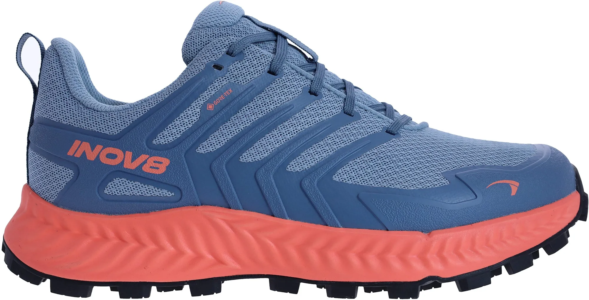 Jungle Path Inov8 Roclite GORE-TEX WIDE FIT Womens Walking Shoes - Blue