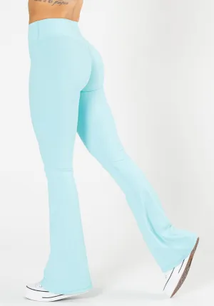 Fitness Lover Moisture Wicking Four Way Stretch RecStretch Original Sculptseam? Plus Essential Flare Legging 34" Macaron