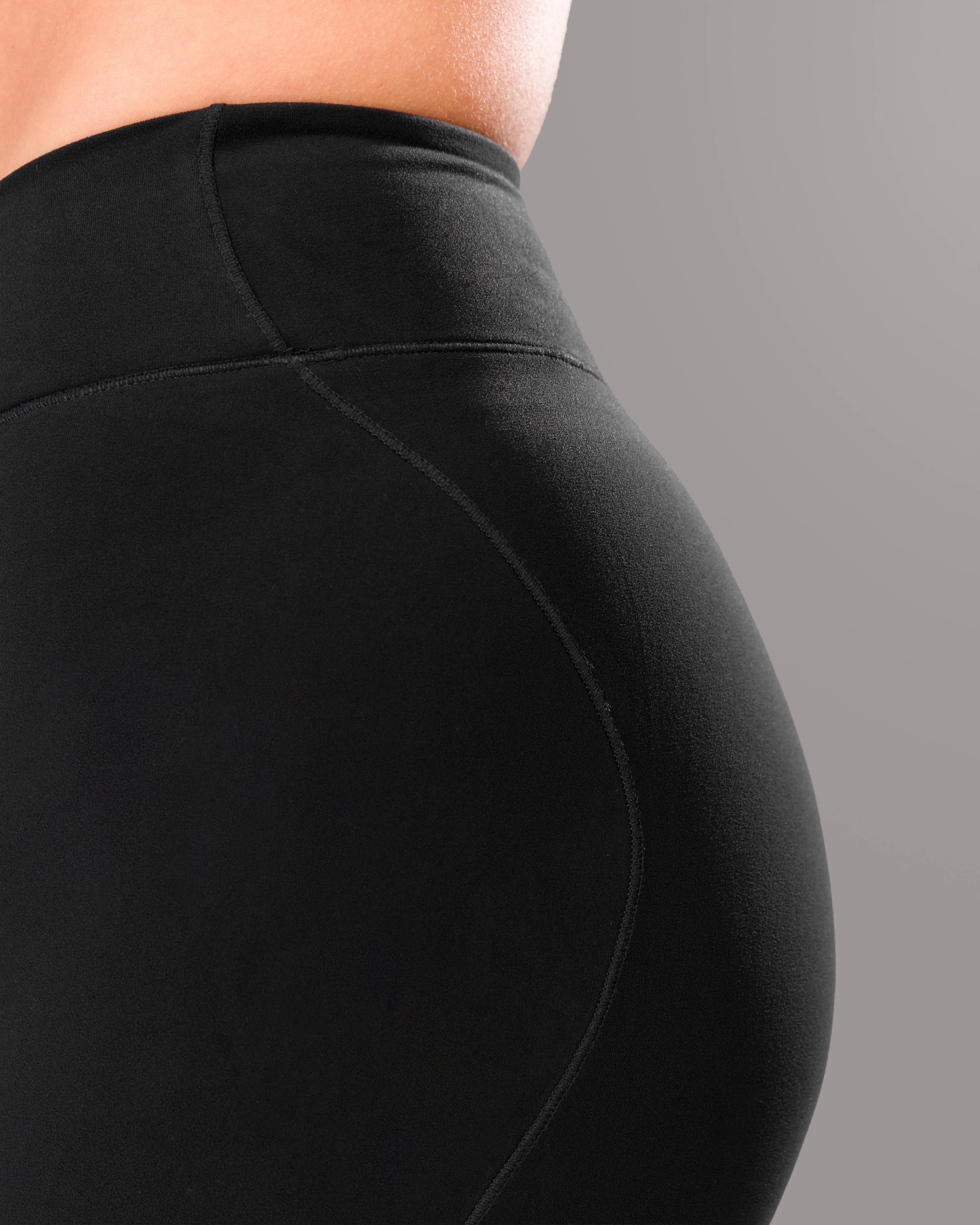All Day Comfort Wrap Short - Black
