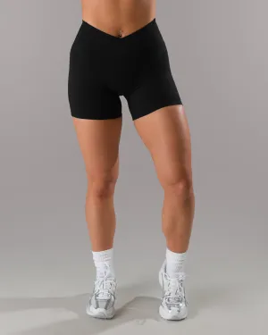 Neat Look Wrap Short - Black