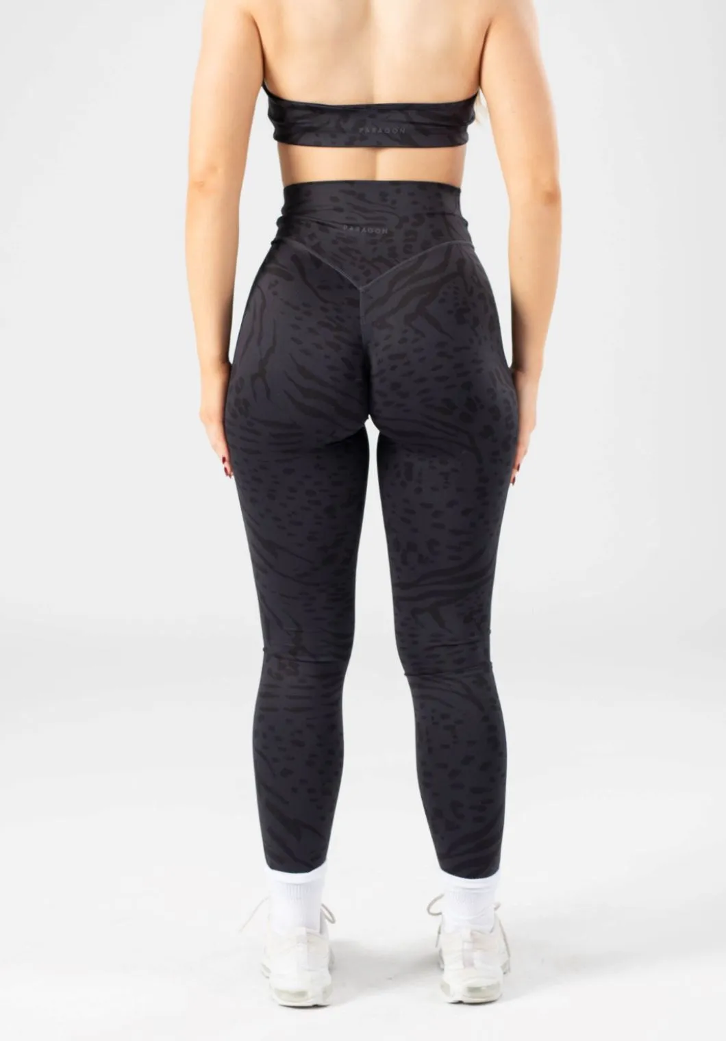 Reluna Crossover Sculptseam? Legging Panther Stay Put Cuffs