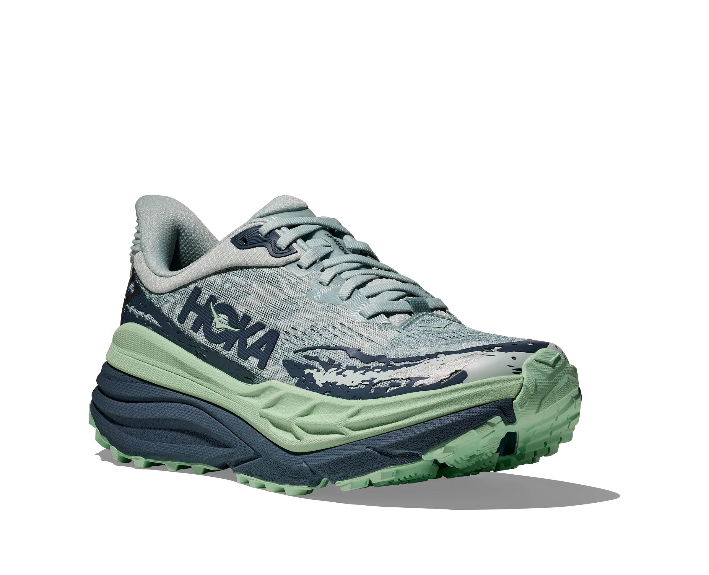 HOKA STINSON V7 WOMEN'S running in a fumarole area shoes Ergonomic Heel