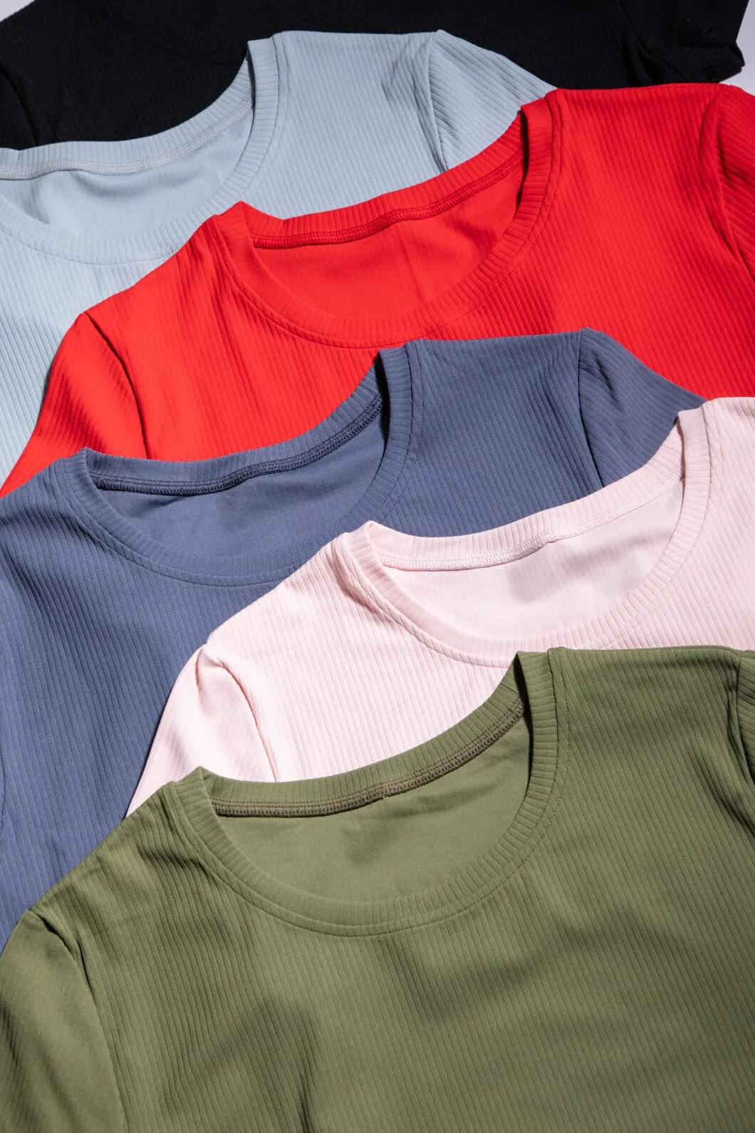 Layer Ready Street Ready CloudRib Short Sleeve Crop Hot Shot