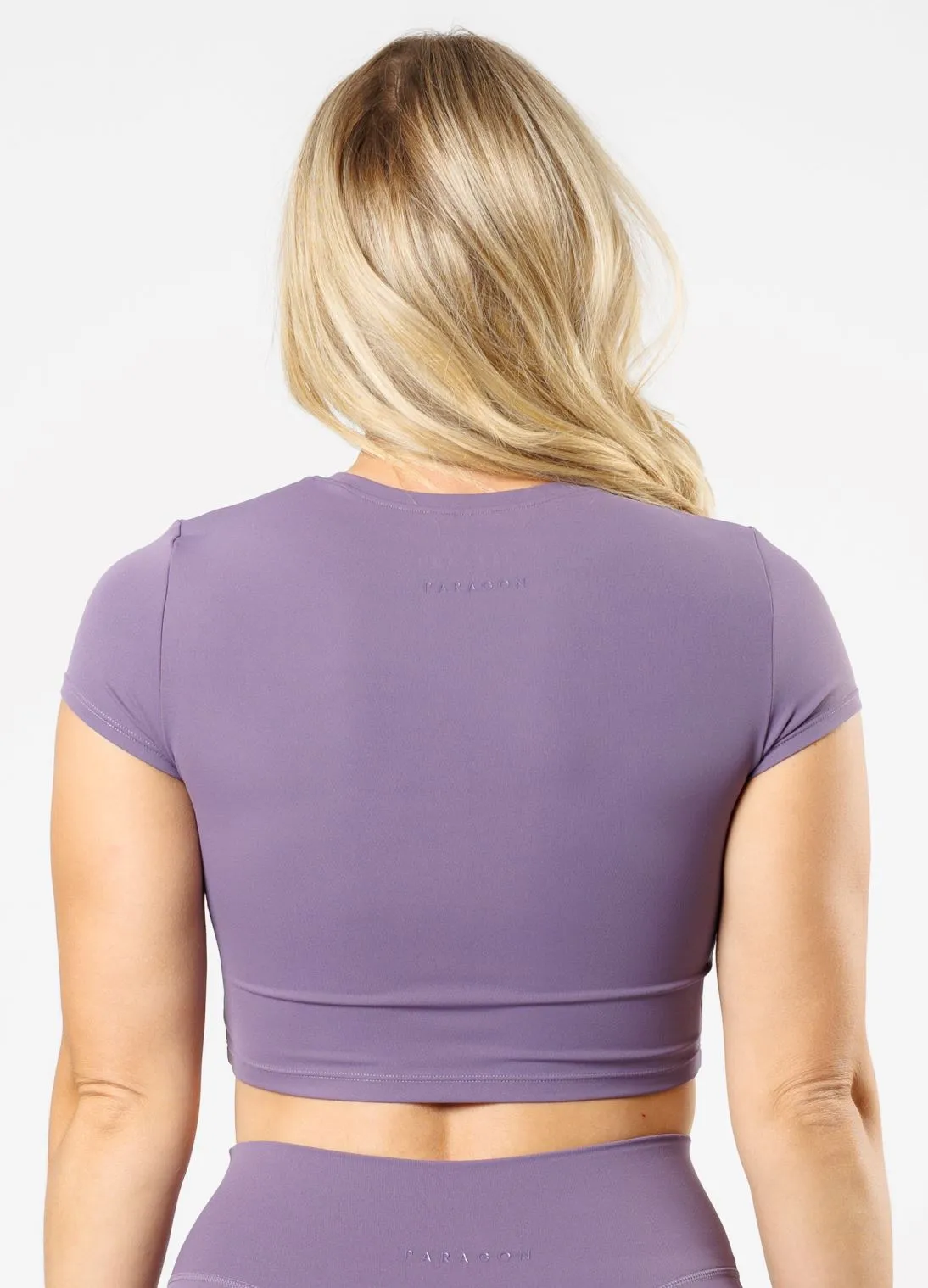 RecStretch? Short Sleeve Crop Dusk Fit for Any Season Streetwear