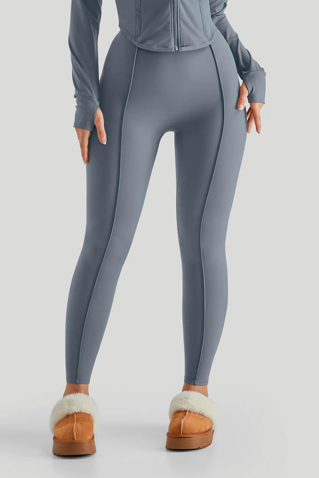High Waisted Slim Fit Legging Eco Friendly Fabric