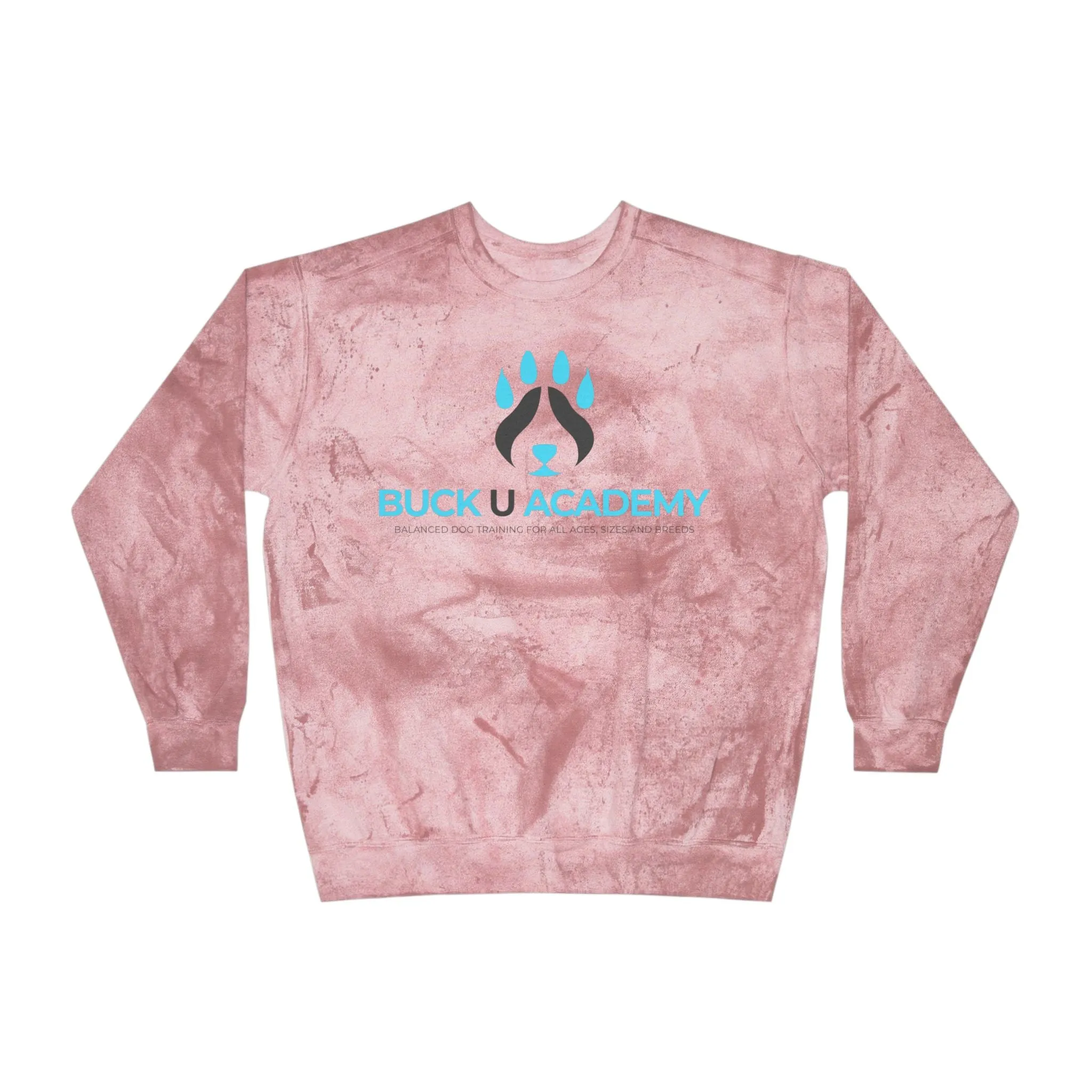 Unisex Color Blast Crewneck Sweatshirt Travel Companion Core Comfort