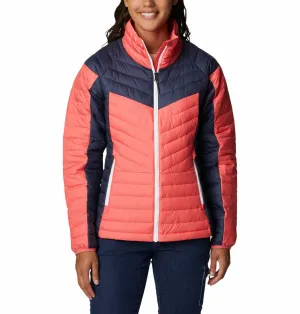 Columbia Women Pink Powder Lite II Full Zip Jacket Slim-fit