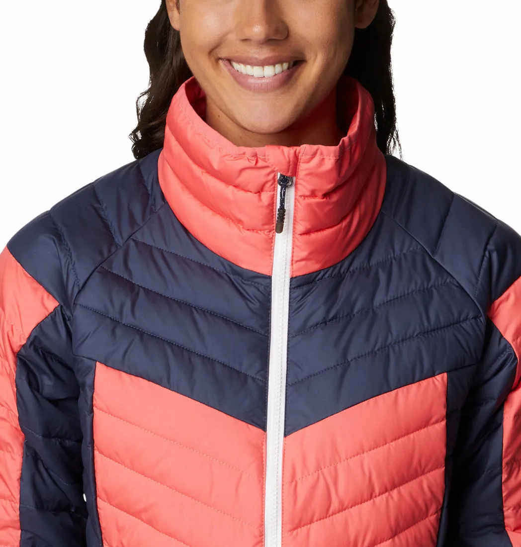 Columbia Women Pink Powder Lite II Full Zip Jacket Condition