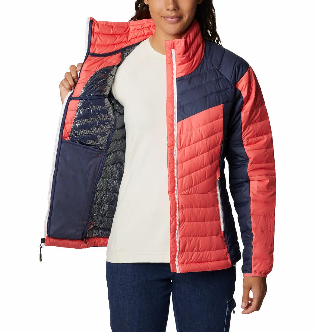 Windproof Shell Columbia Women Pink Powder Lite II Full Zip Jacket