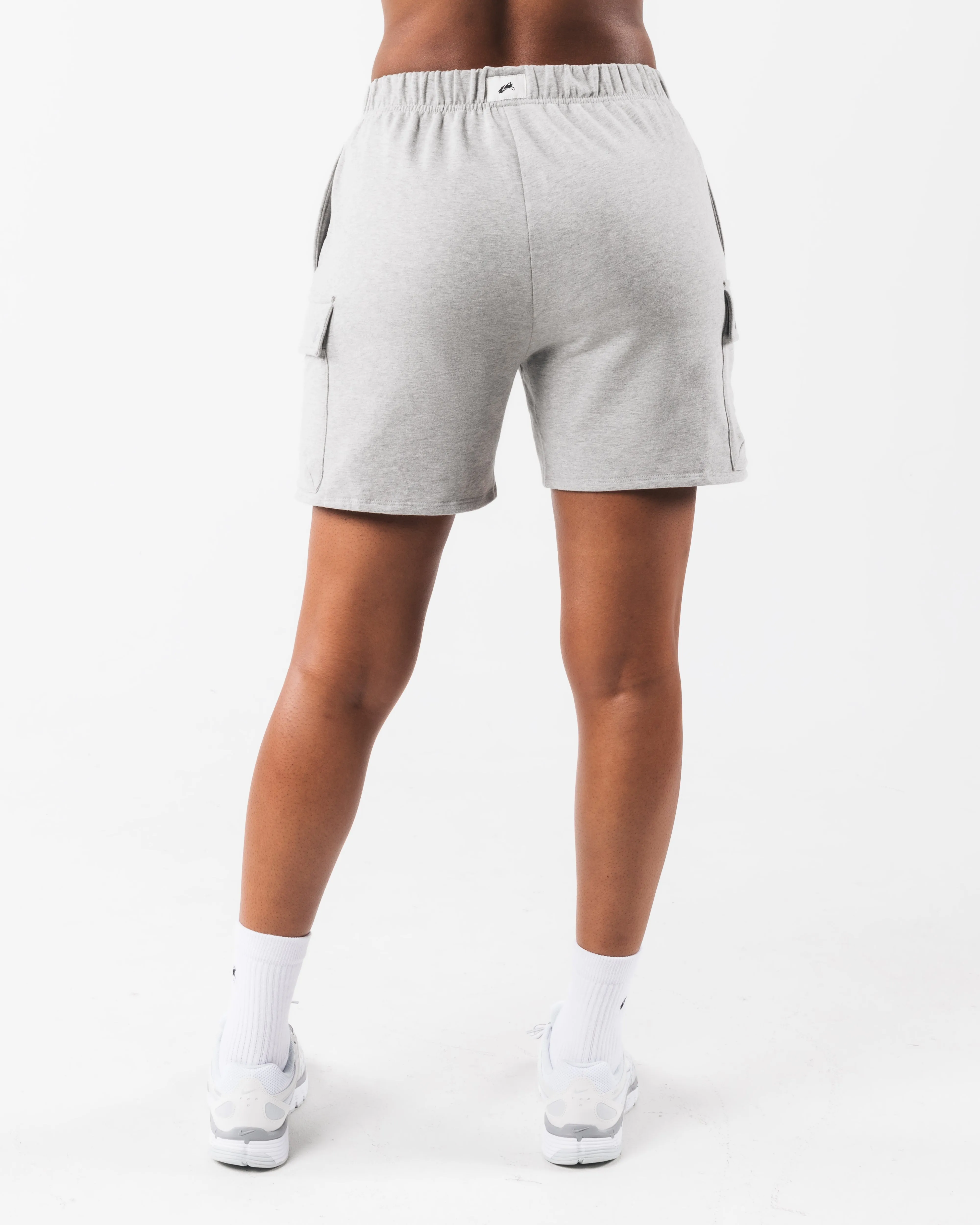 Perfect Style Fun Colors Cargo Short - Heather Cloud