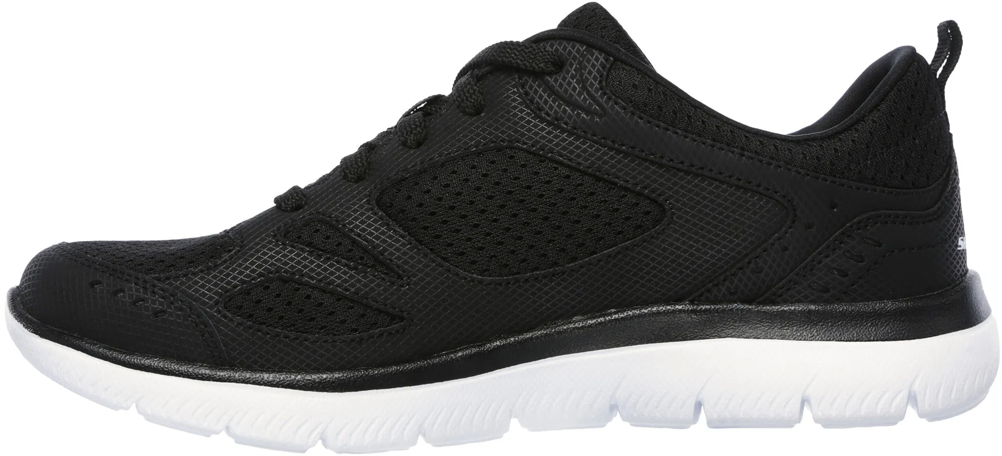Office Cool Skechers Summits Suited Womens Training Shoes - Black