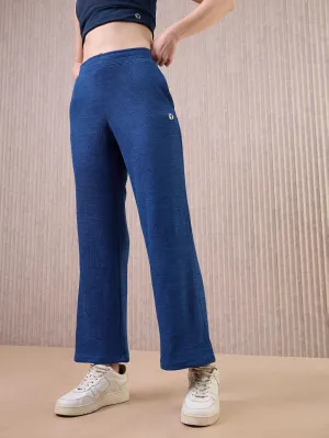 Training Performance Fit Women Cubic Melange Relaxed Fit Trackpants with DOUBLE COOL