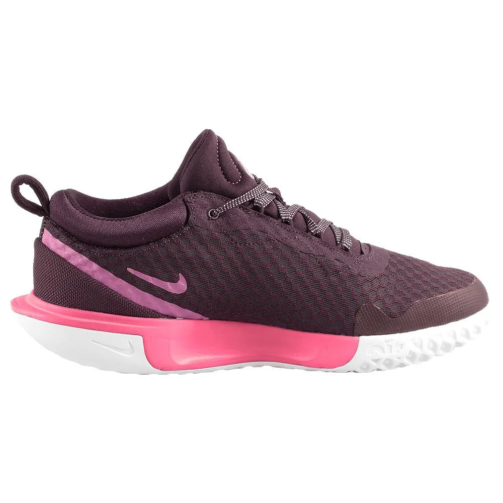 Nike Women's Court Zoom Pro - Premium - Burgundy Crush/Pinksicle Pressure Dispersing Toe Box