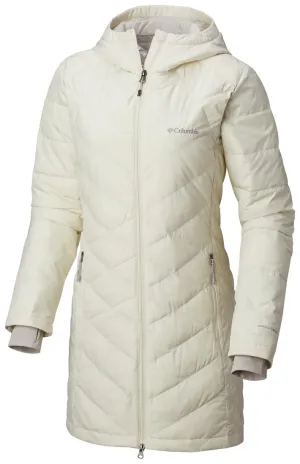 Practical Choice rainy Columbia Women White Heavenly Long Hooded Jacket