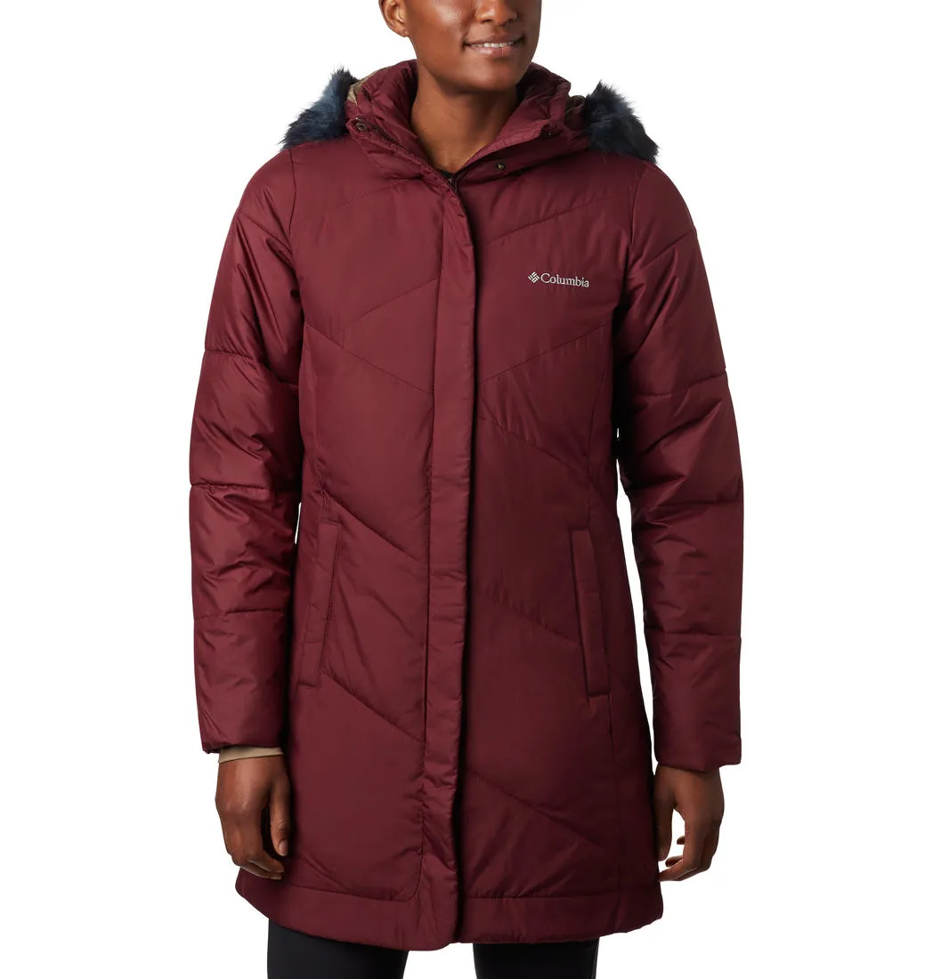 Memory Columbia Women Red Snow Eclipse Mid Jacket