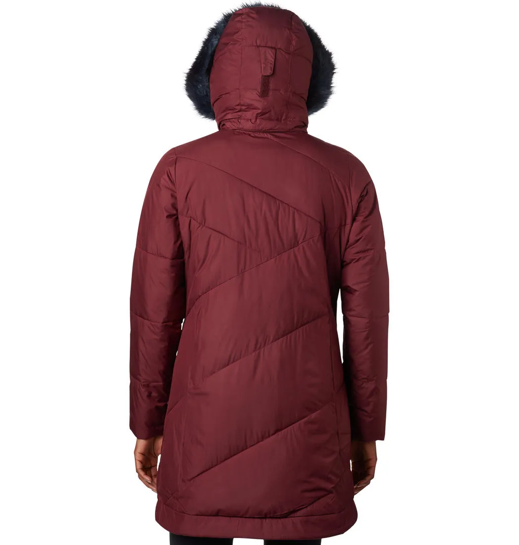 Develop Honor Columbia Women Red Snow Eclipse Mid Jacket