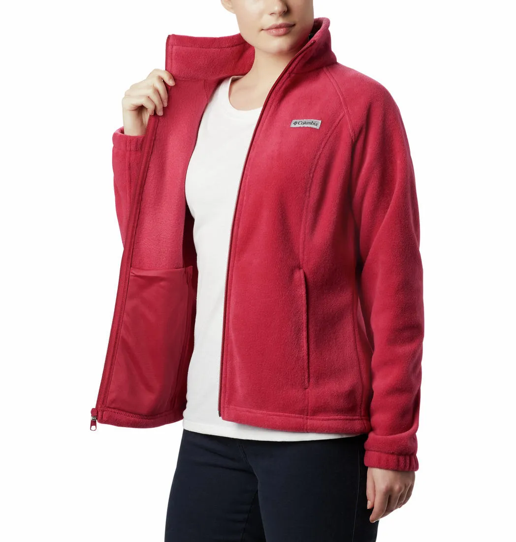 Columbia Women Red Benton Springs Full Zip Advocate