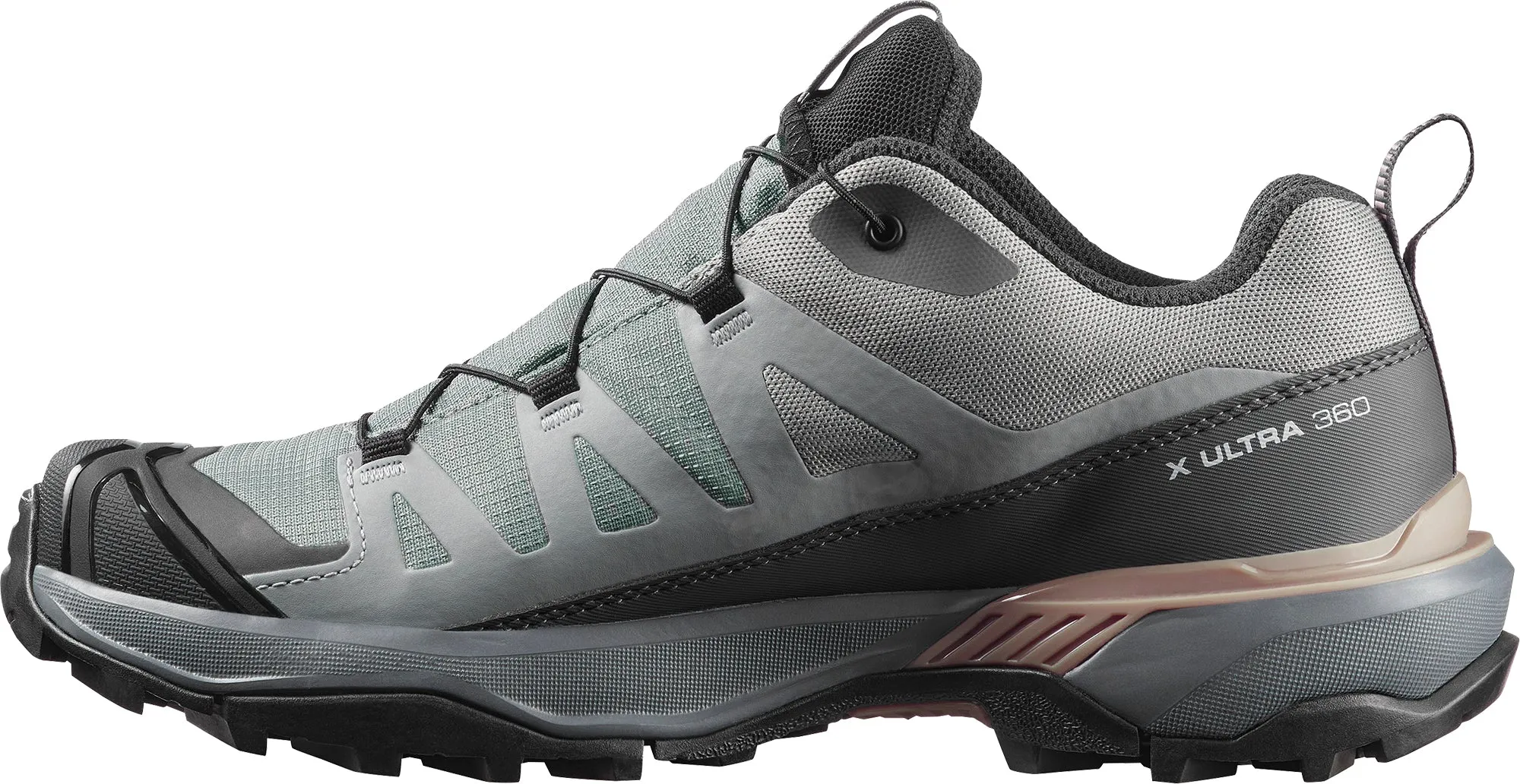 Beauty Walk Ventilated Mesh Travel Enthusiasts Salomon X Ultra 360 GORE-TEX Womens Walking Shoes - Green
