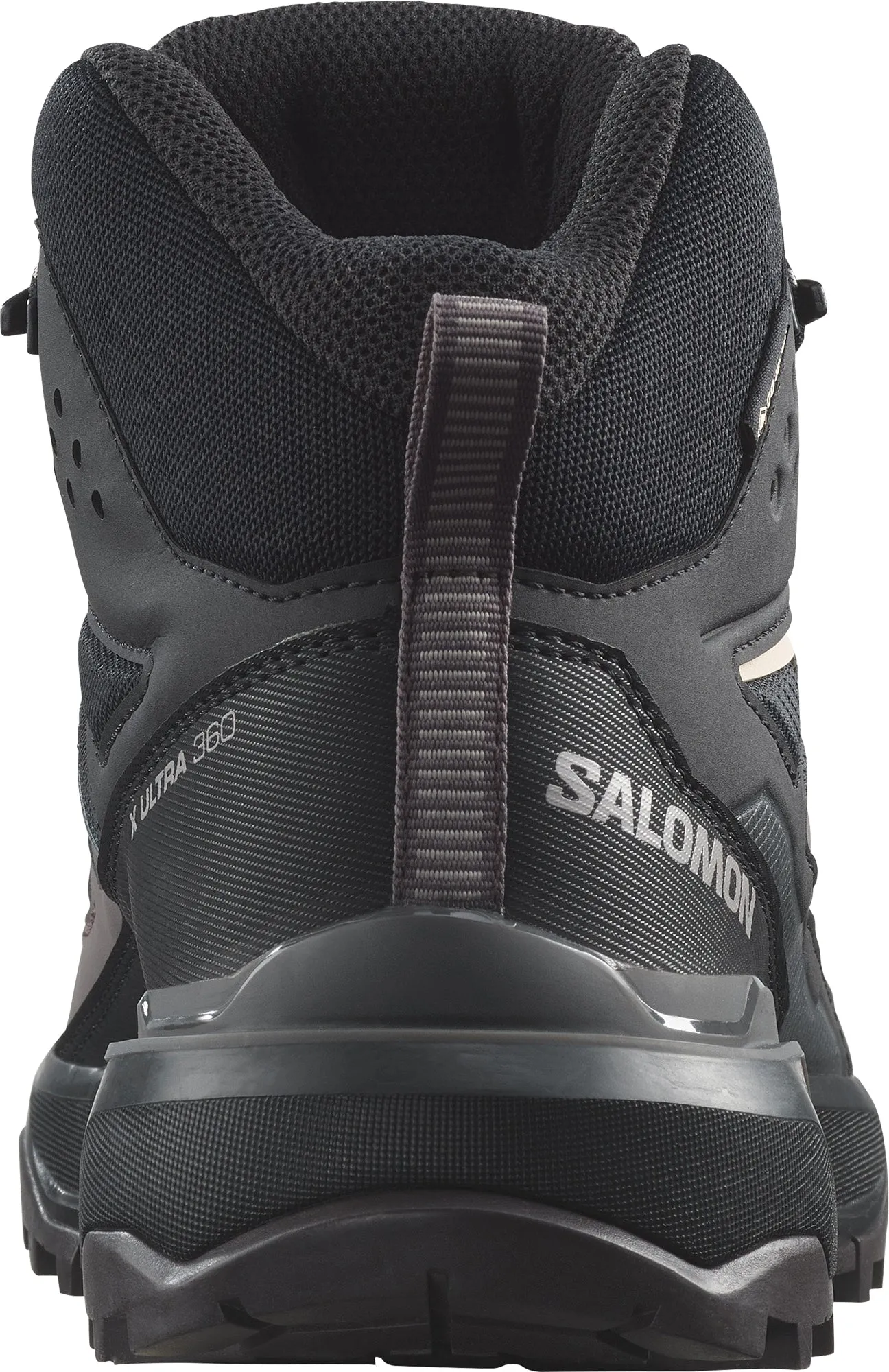 Salomon X Ultra 360 Mid GORE-TEX Womens Walking Boots - Black Ventilated Mesh Travel Enthusiasts Breathable Indoor Fitness