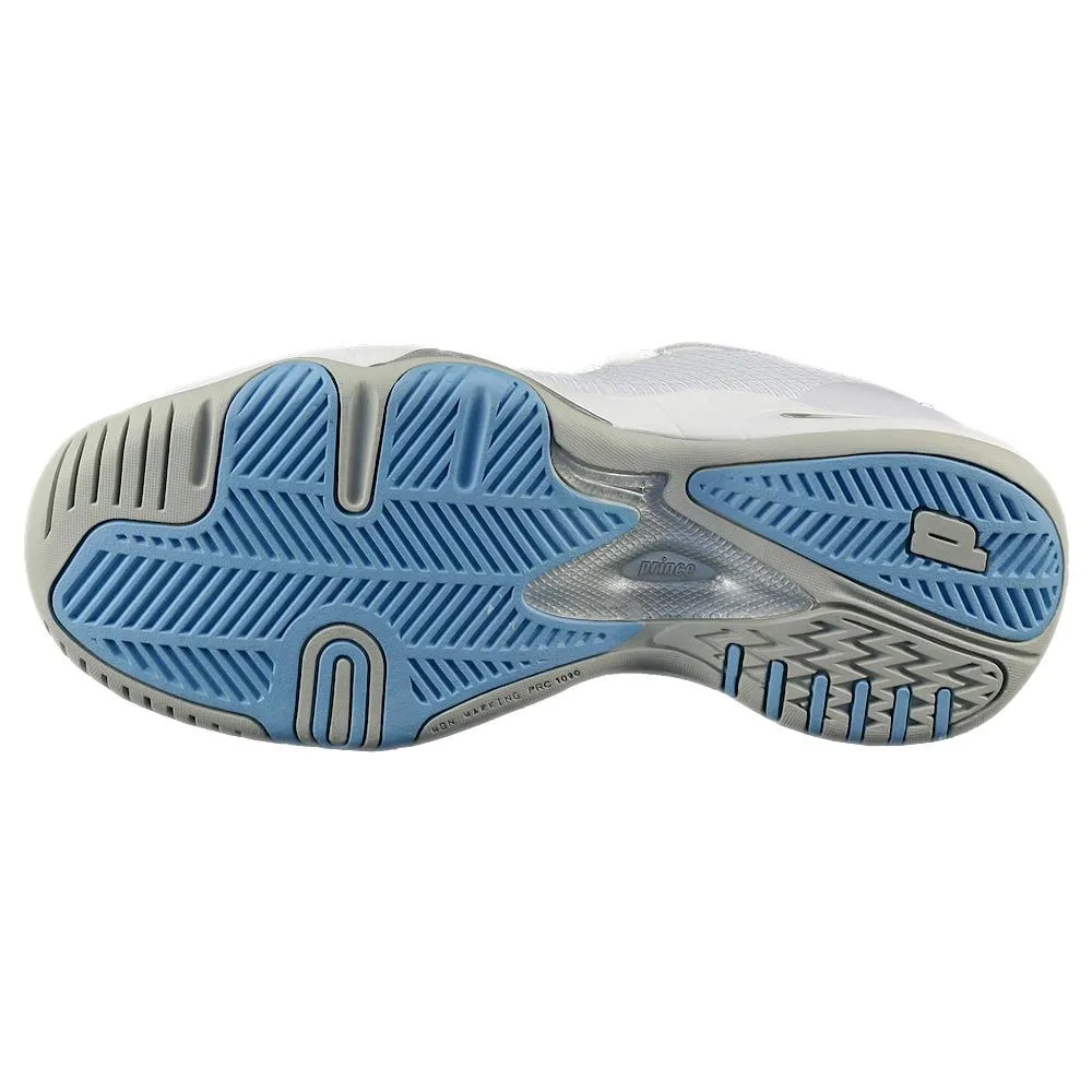 Hyperbolic Collar Padding Prince Women's T22.5 - White/Blue