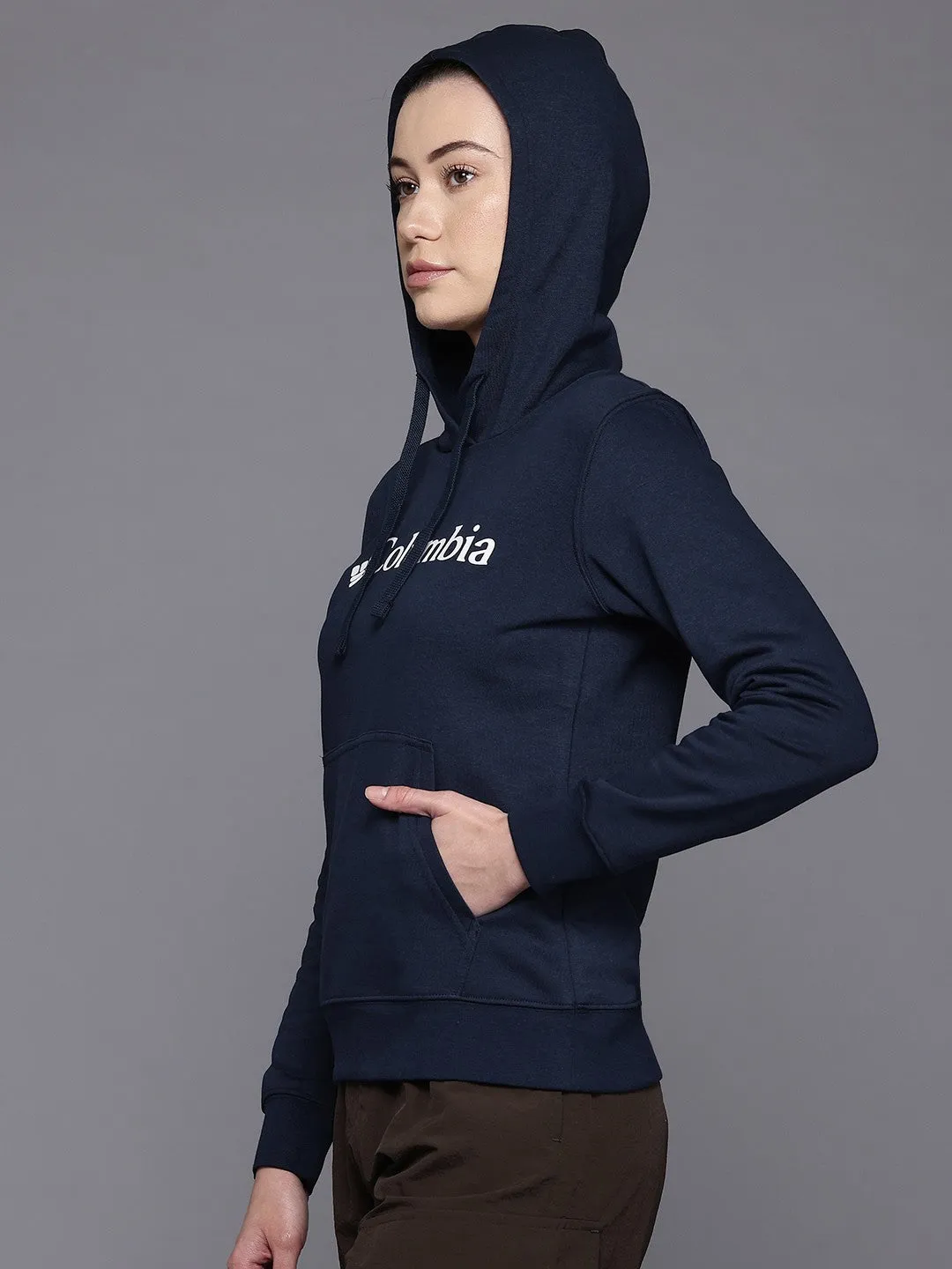 Performance Layer Columbia Women Blue Beaumount Graphic Hoodie