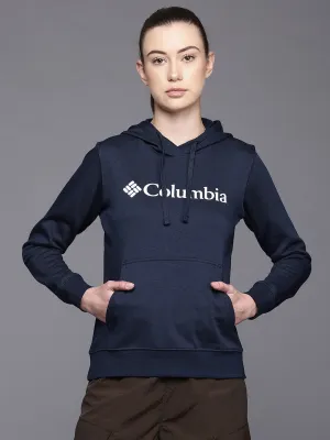 Functional Comfort Columbia Women Blue Beaumount Graphic Hoodie