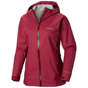 Columbia Women Purple EvaPOURation Jacket Waterproof Engage Go Anywhere