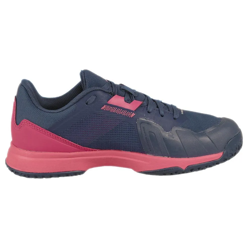 Head Women's Sprint Team 3.5 - Dark Blue/Azalea Multi Surface Grip Tech