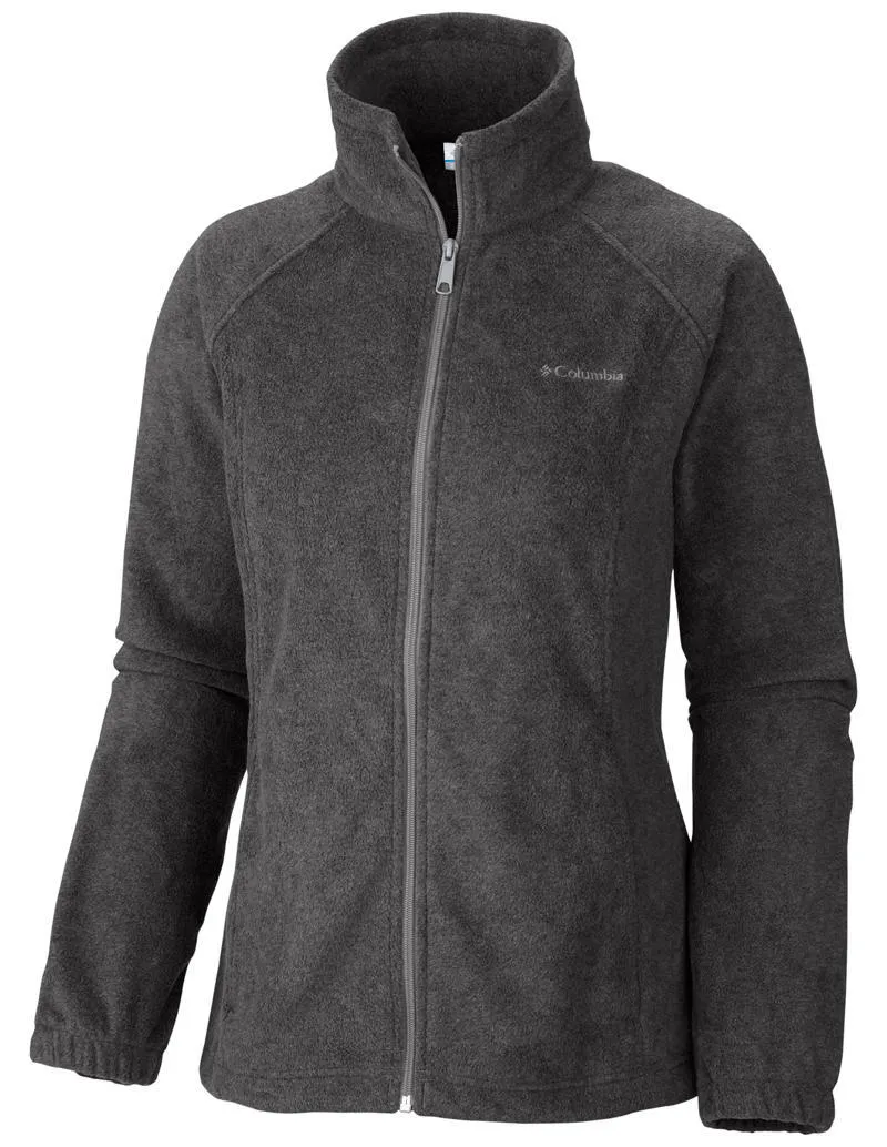 Winter Comfort Noise Free Fabric Columbia Women Grey Benton Springs Full Zip