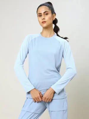 Women Solid Slim Fit Crew Neck T-shirt with TECHNO COOL  DoubleStitched Seams