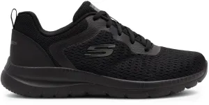 Island Step Skechers Bountiful Womens Training Shoes - Black