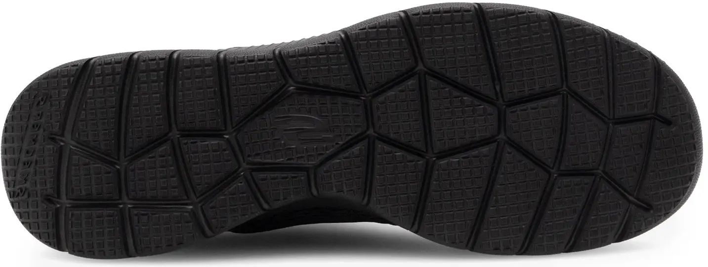 Skechers Bountiful Womens Training Shoes - Black Light Run Impact Resistance