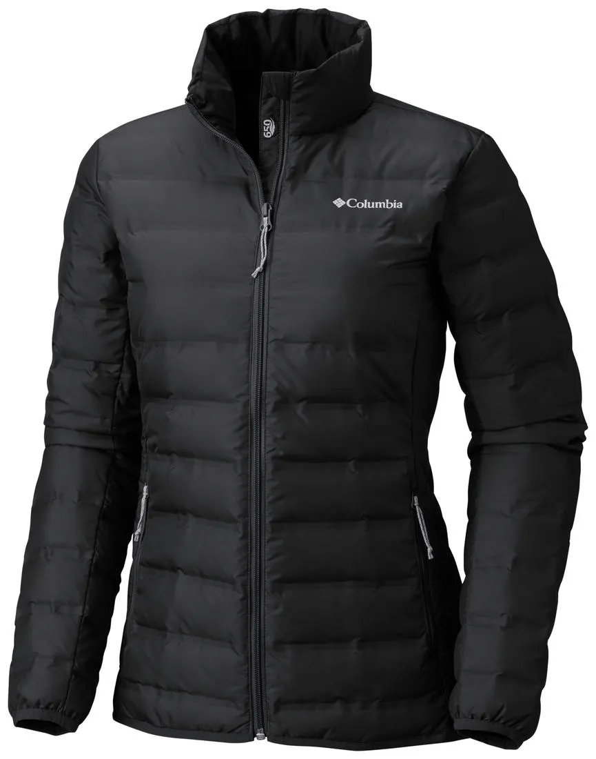 Columbia Women Black Lake 22 Jacket Wind Resistant Shield layering option