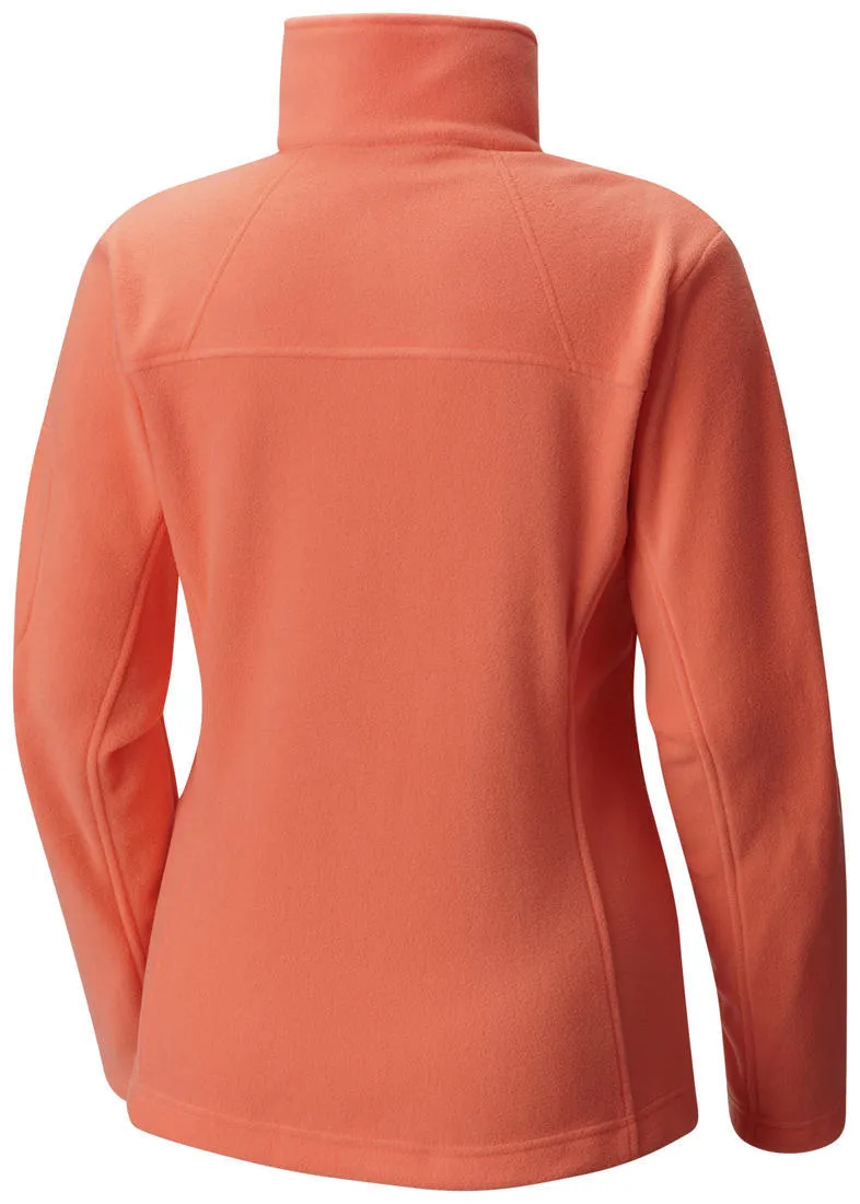 Urban Trek Flexible Movement Columbia Women Peach Fast Trek II Full Zip Fleece Jacket